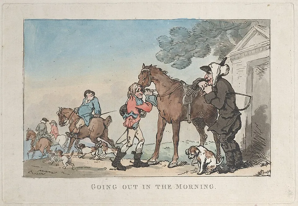 Thomas Rowlandson on Wikicommons
