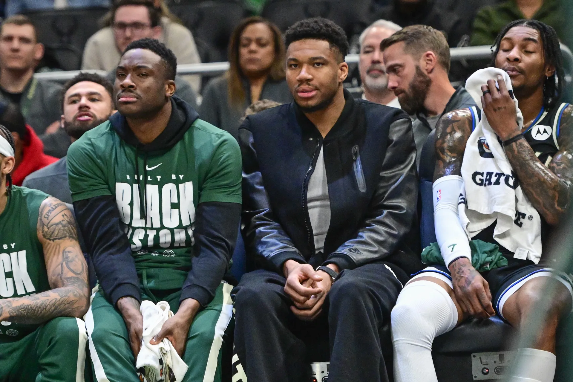 Bucks Tune Out Trade Noise, Rally Late to Beat Heat