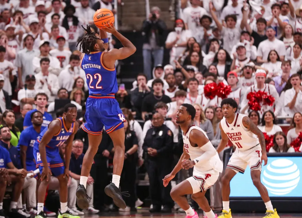 Darryn Peterson’s Late Heroics Lift Kansas Over Texas Tech