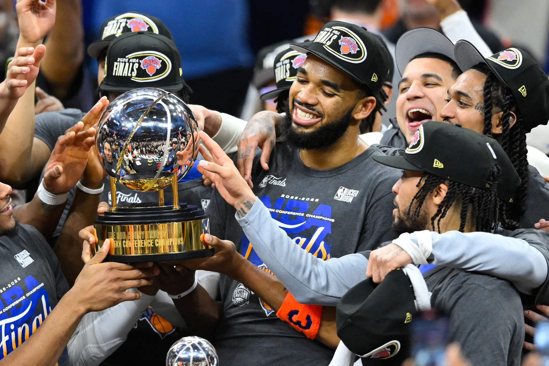 Karl-Anthony Towns Embraces Dream Knicks Finals Run After East Title Win