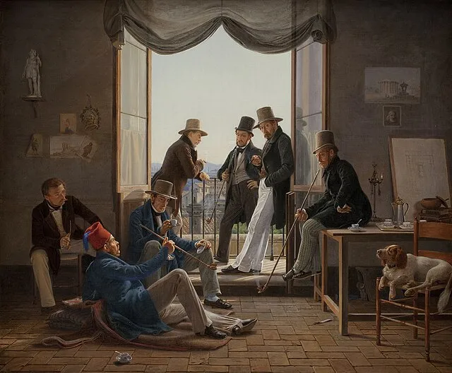 Constantin Hansen on Wikicommons