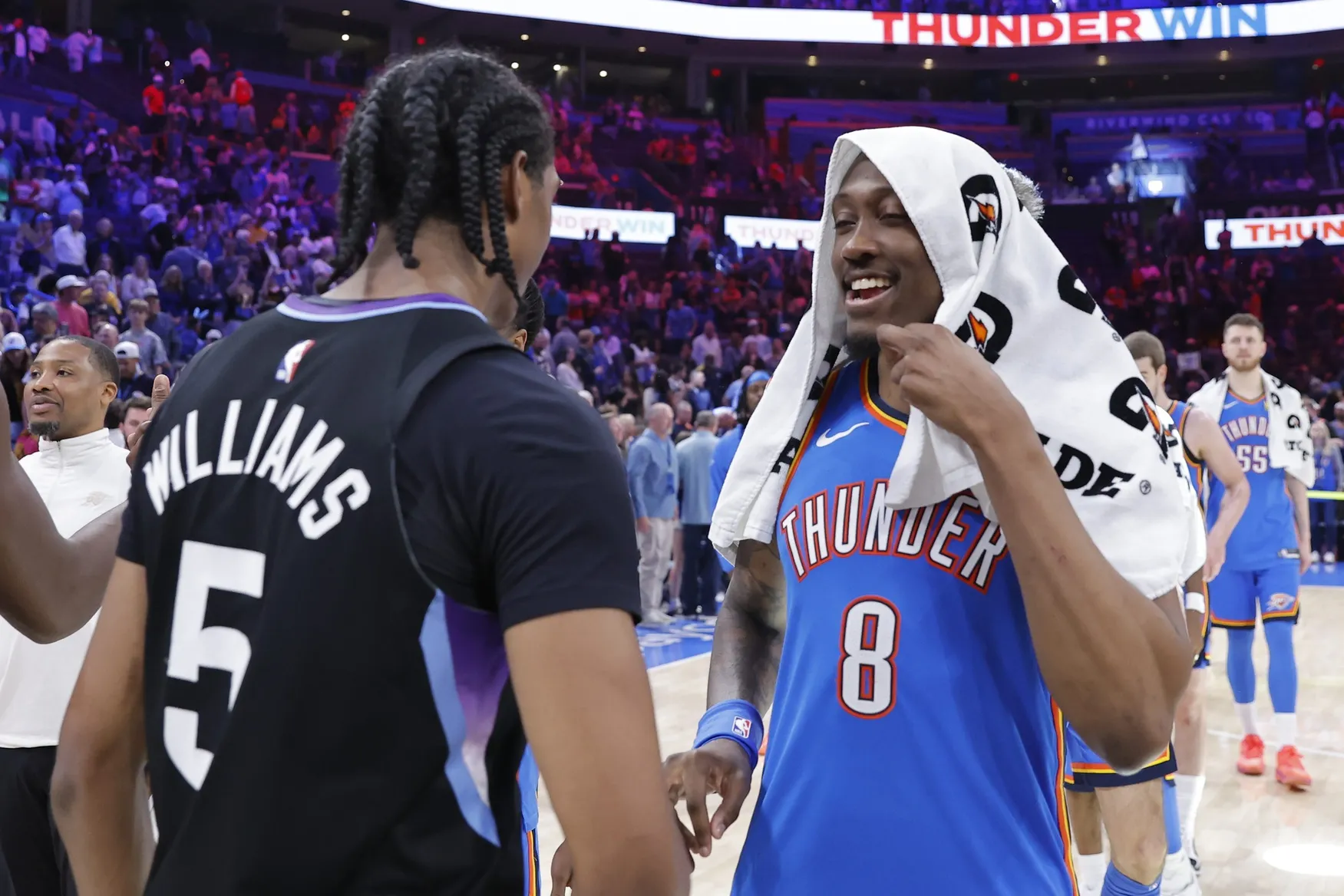 Jalen Williams Faces Brother as Thunder Surge Continues at Home