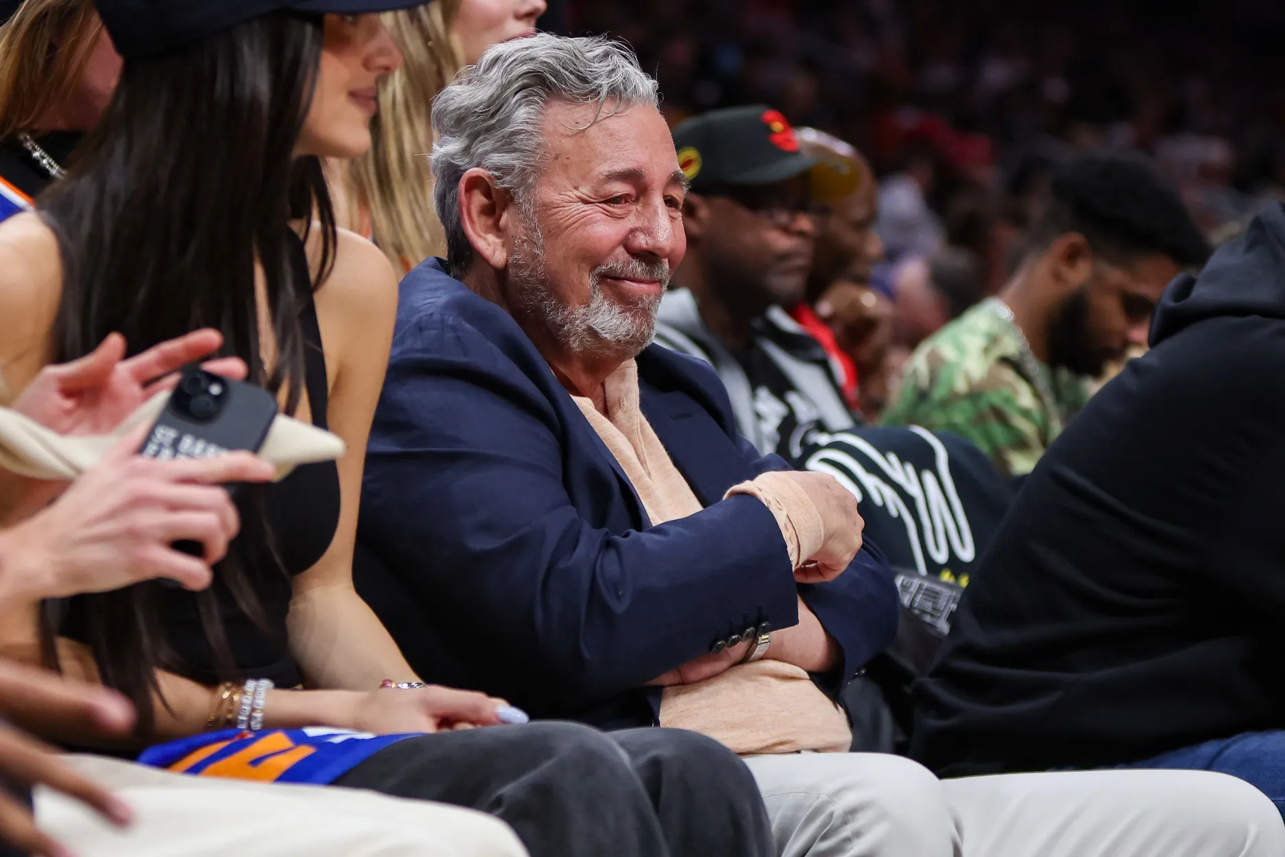 Dolan Mocks Spurs Halftime Entertainment as Knicks Close In on NBA Title