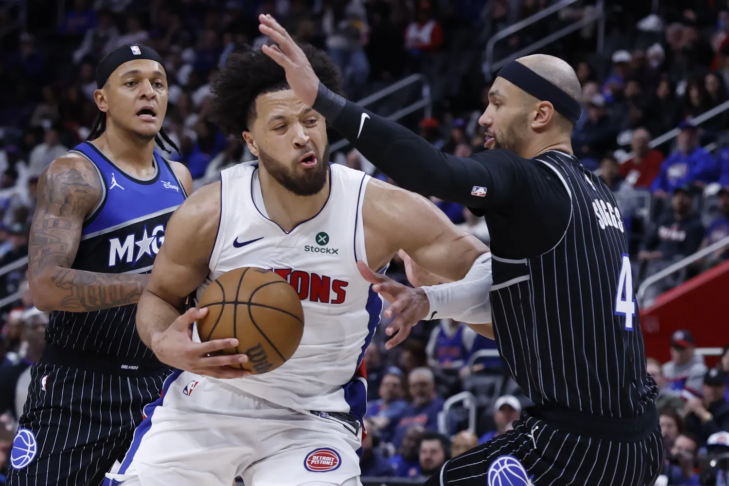 Magic Stun Top-Seed Pistons in Game 1 as Detroit’s Home Playoff Skid Continues