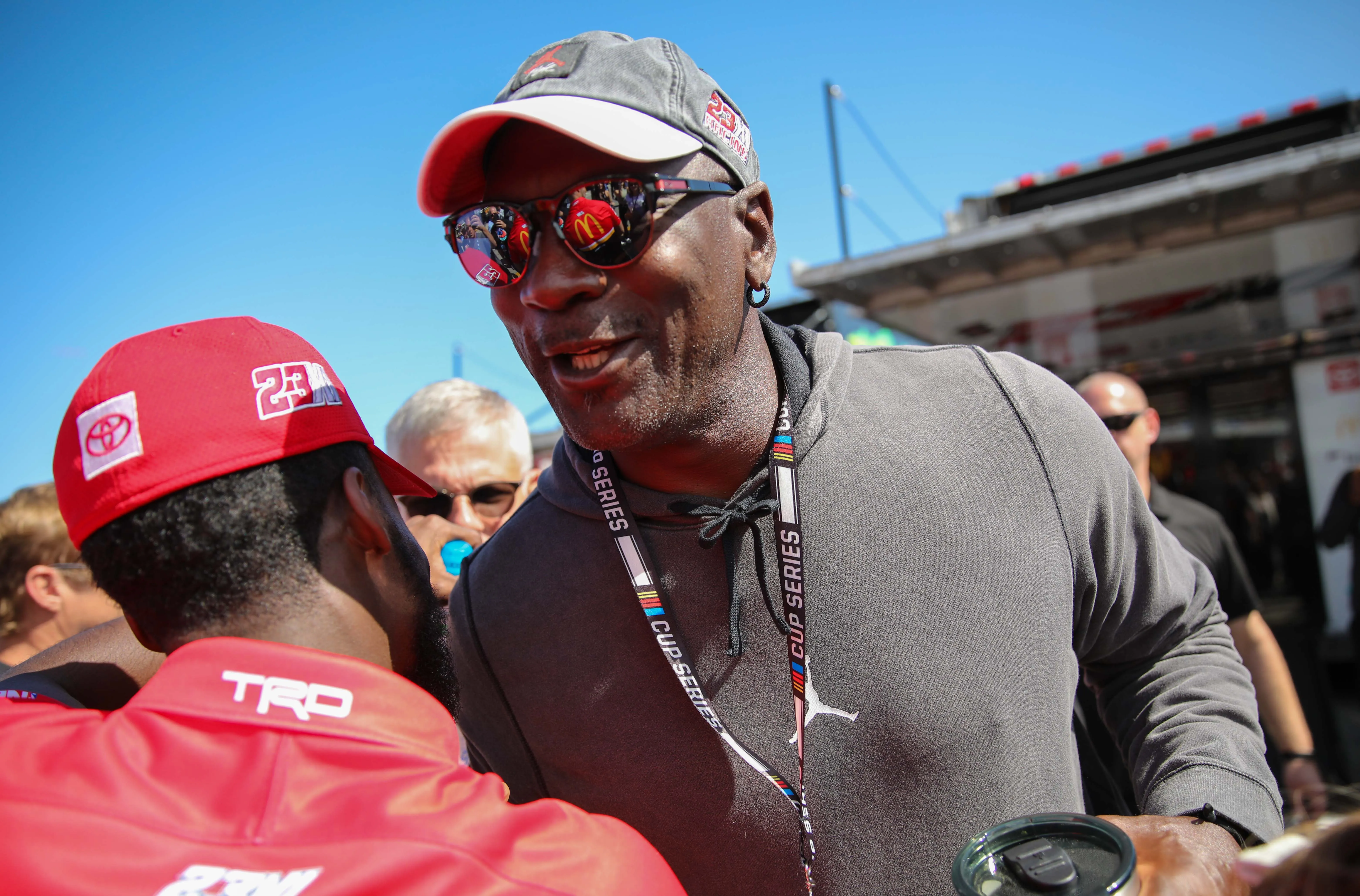 “It makes it easier after bad weeks to show back up,” Bubba Wallace on Michael Jordan’s value at 23XI