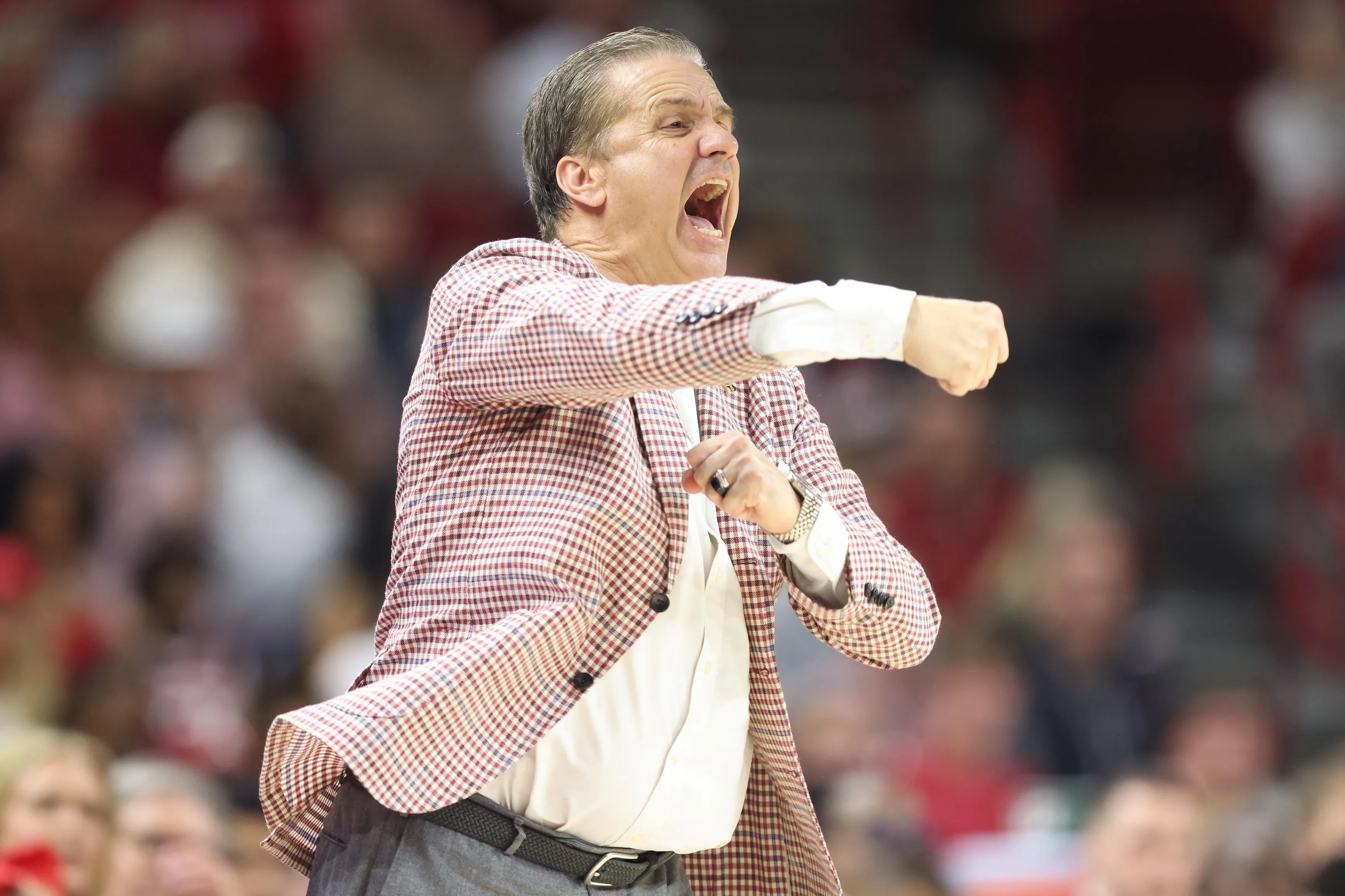 Calipari Praises Gates Despite Arkansas’ Overtime Win