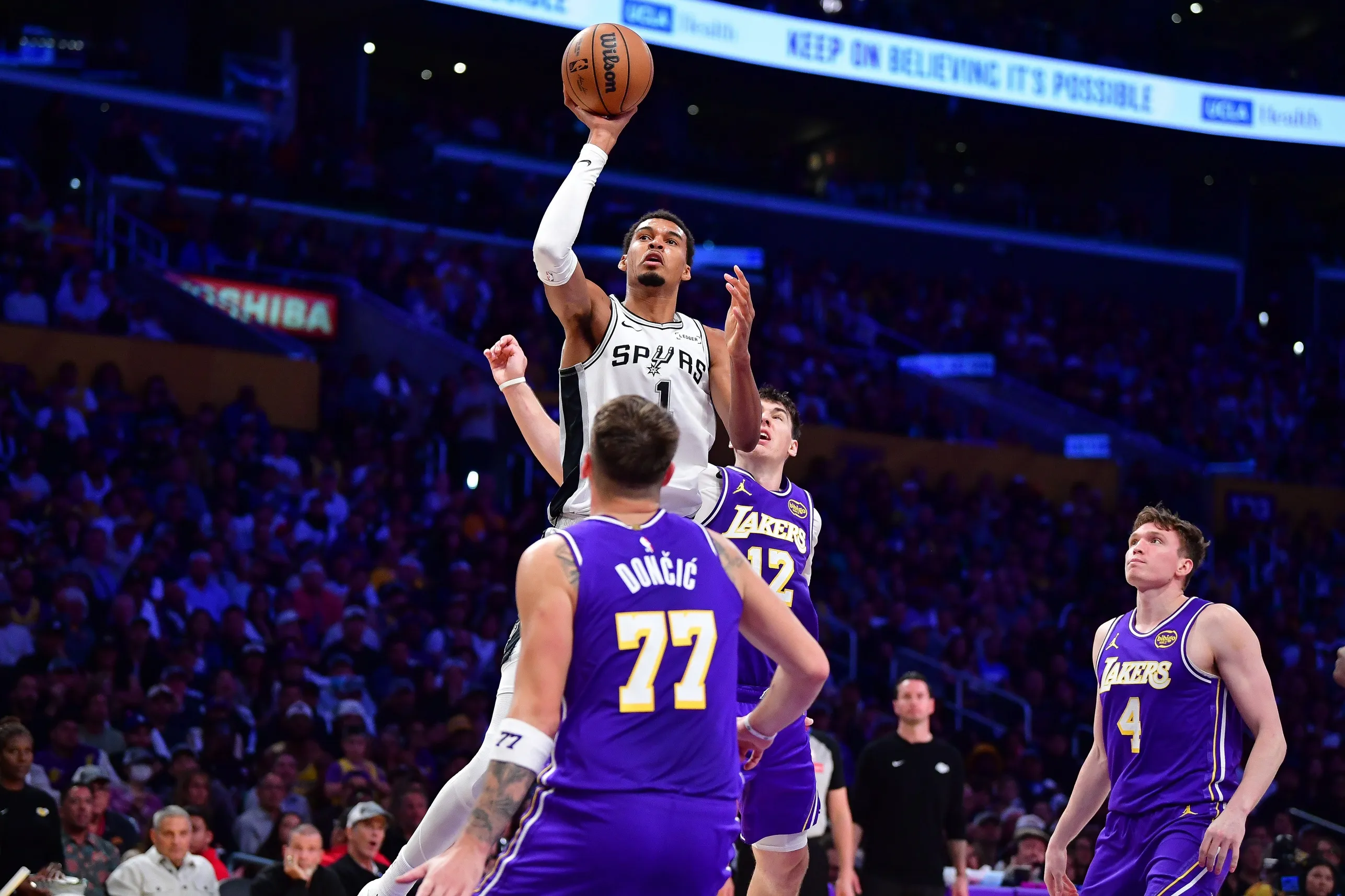 Wembanyama Adapting to Defensive Pressure After Lakers Hold Spurs in Check