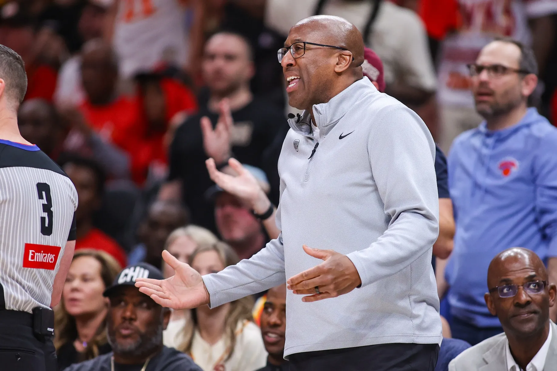 Knicks Face Mounting Pressure After Late Collapse Against Hawks In Game 3