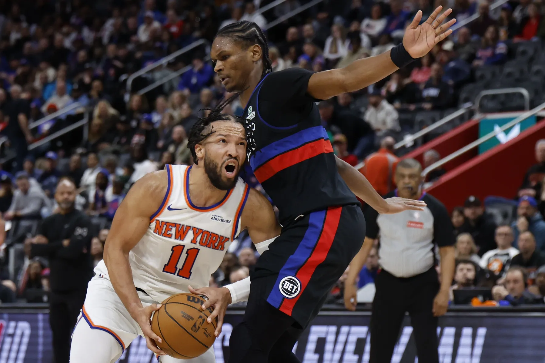 Ausar Thompson’s Chase-Down Block Sparks Pistons in Dominant Rout of Knicks