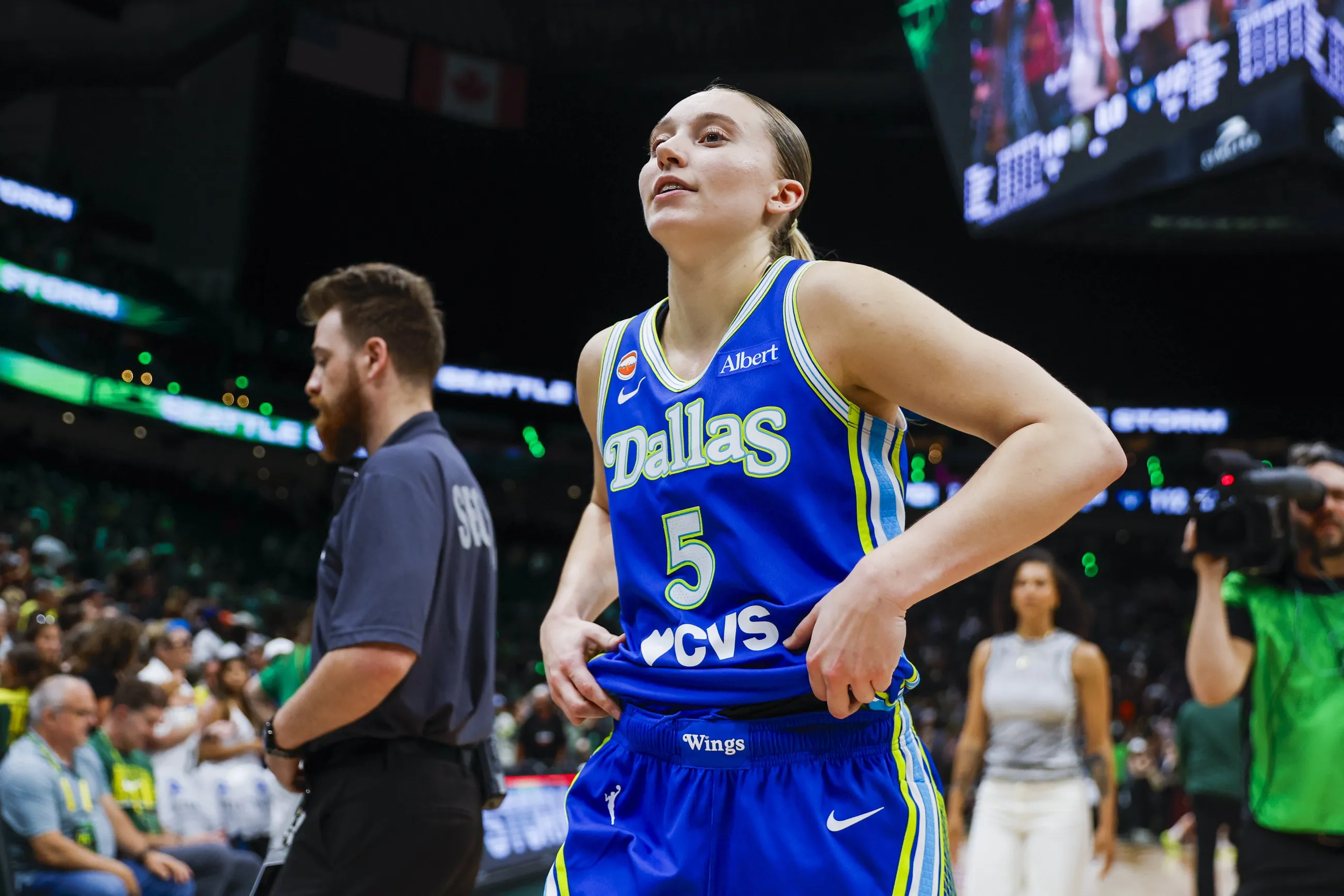 Paige Bueckers Reaches 1,000 Points as Wings Rally Past Storm in Overtime
