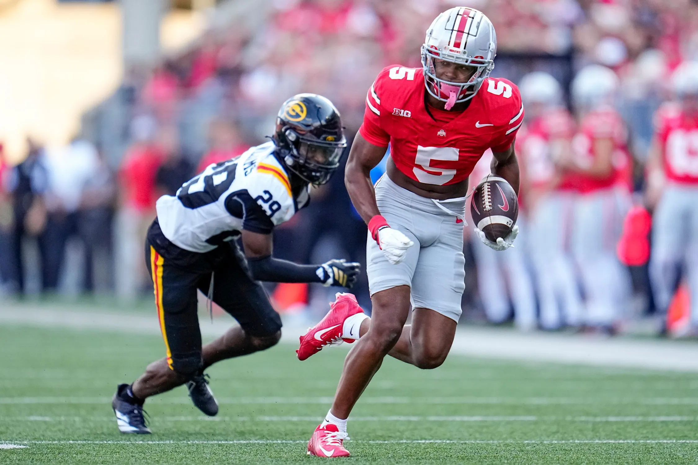 Notre Dame Adds Ohio State WR Mylan Graham to Transfer Class