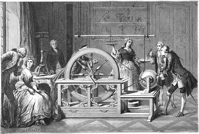 Jean-Antoine Nollet on wikimedia