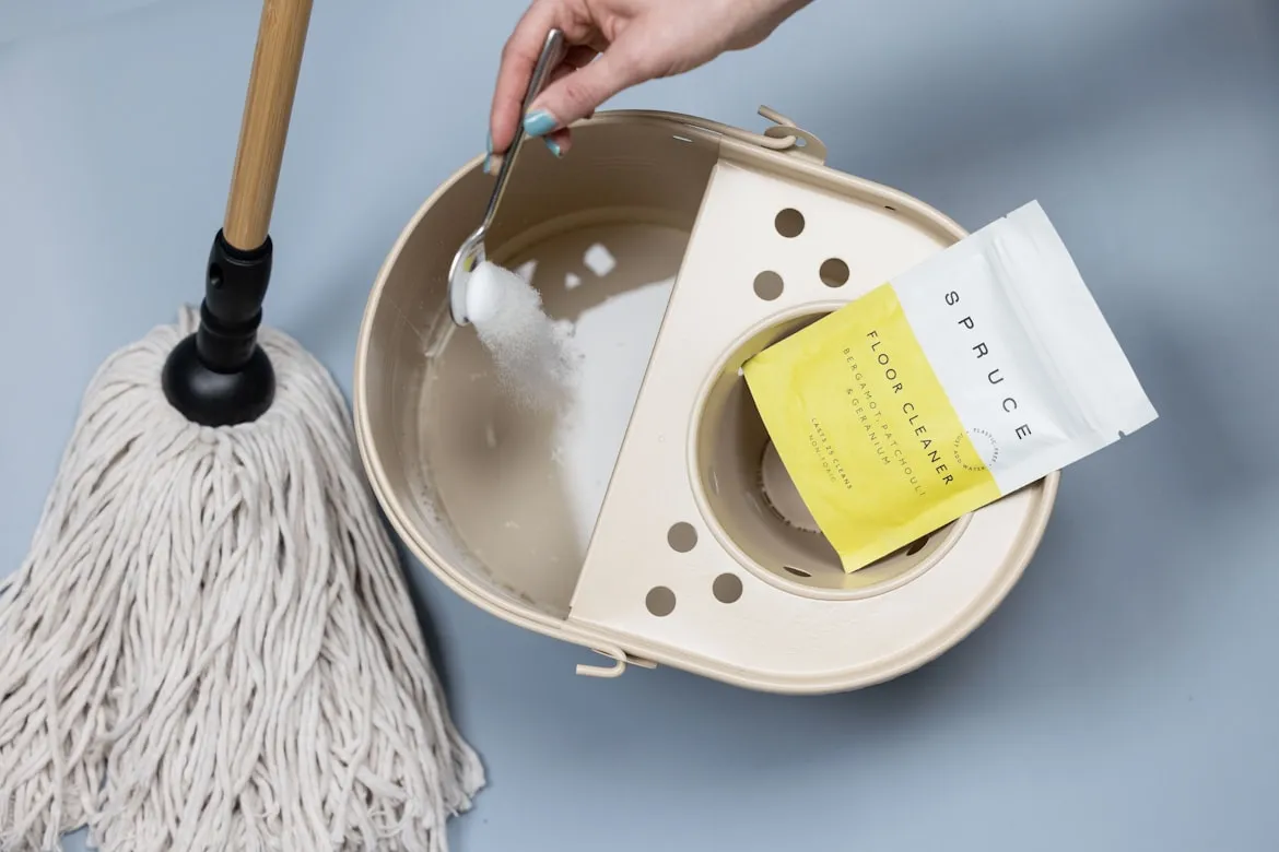 Spruce Refillable Cleaning from Unsplash
