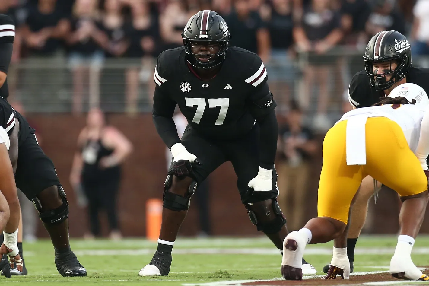 Alabama Adds Mississippi State OT Jayvin James to Bolster Offensive Line