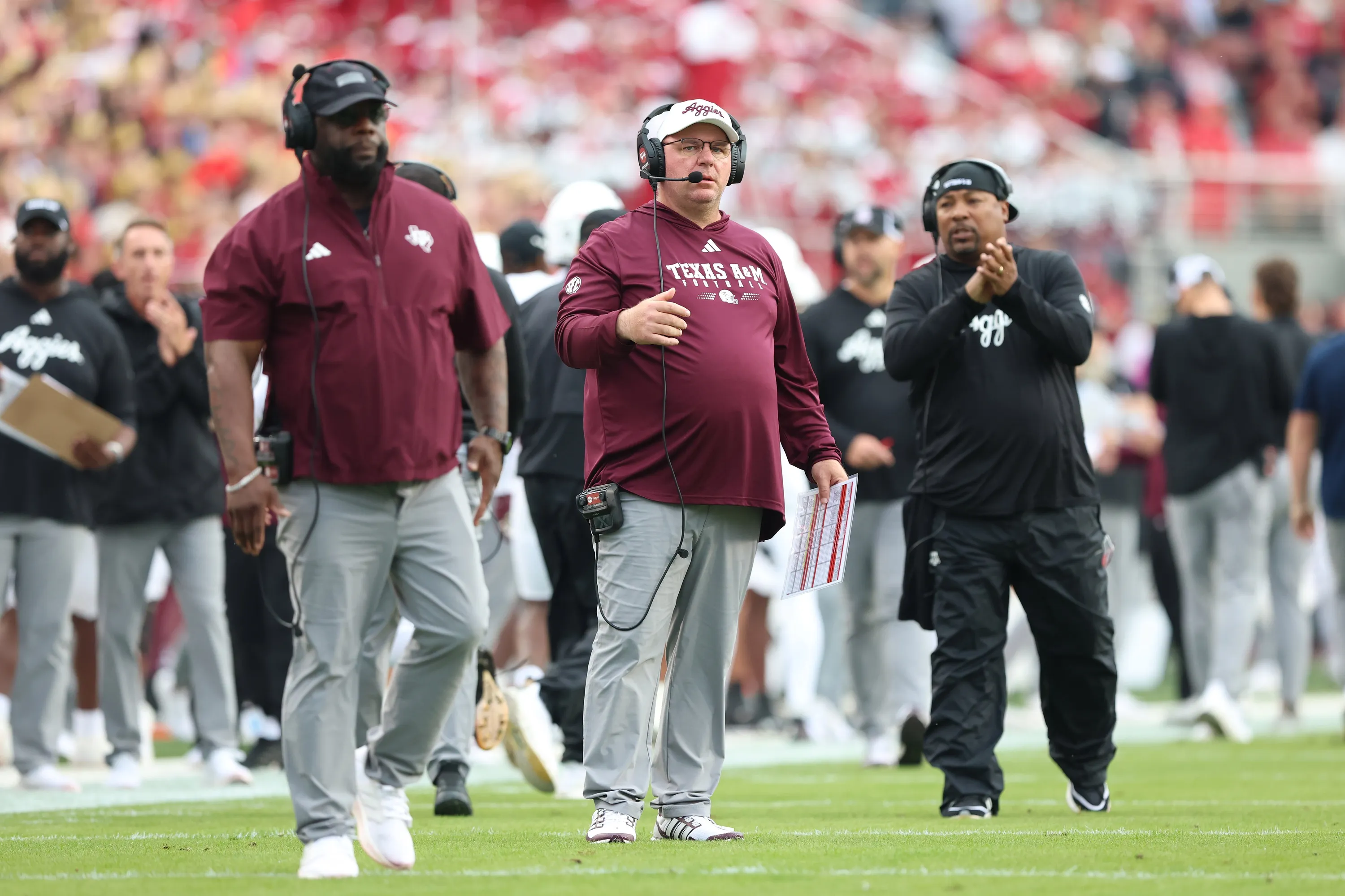 Mike Elko Calls on Aggie Nation to Rally Behind Undefeated Texas A&M