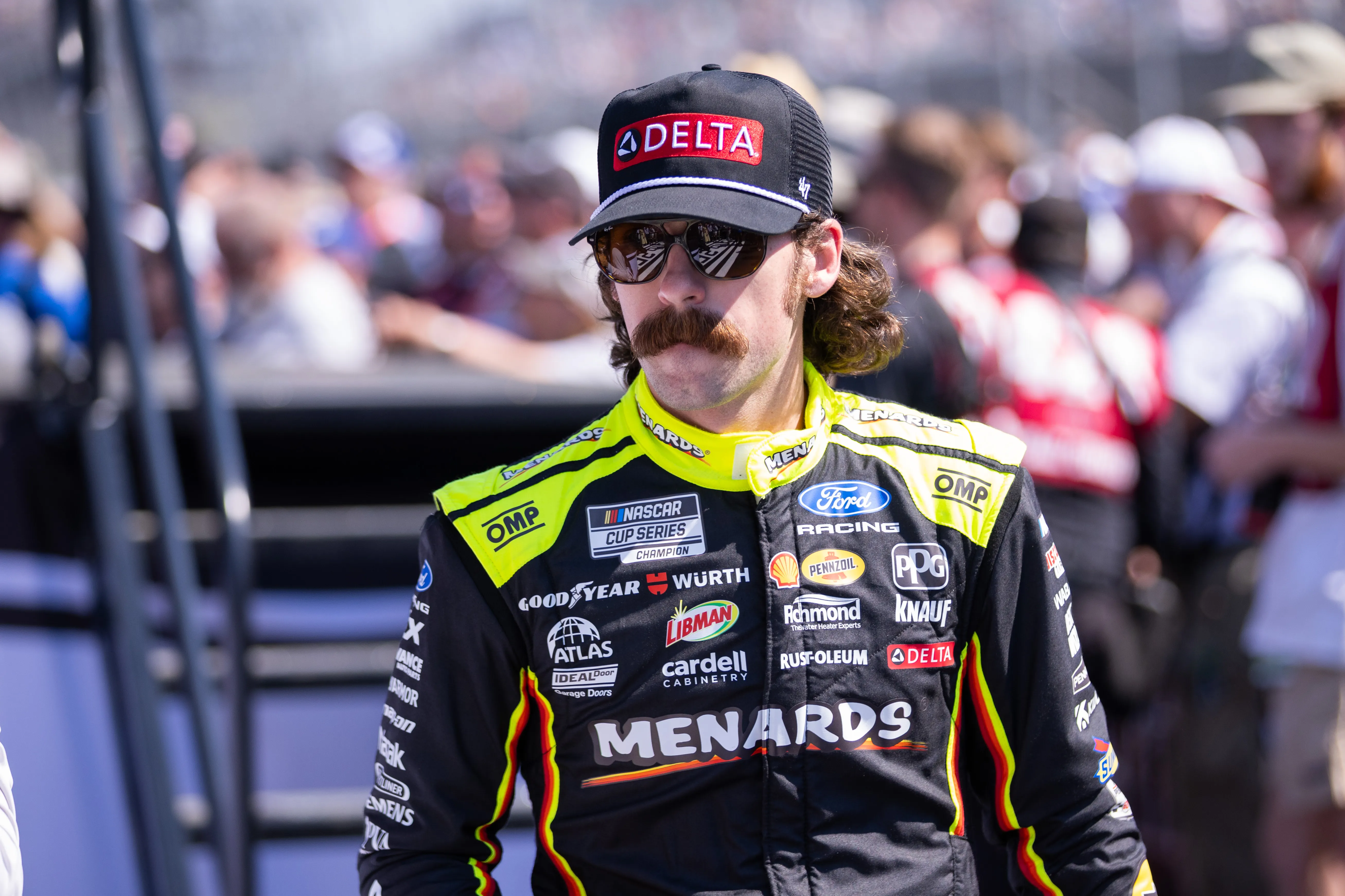 “You never forget your first one,” Ryan Blaney reacts after Ty Gibbs edges him at Bristol