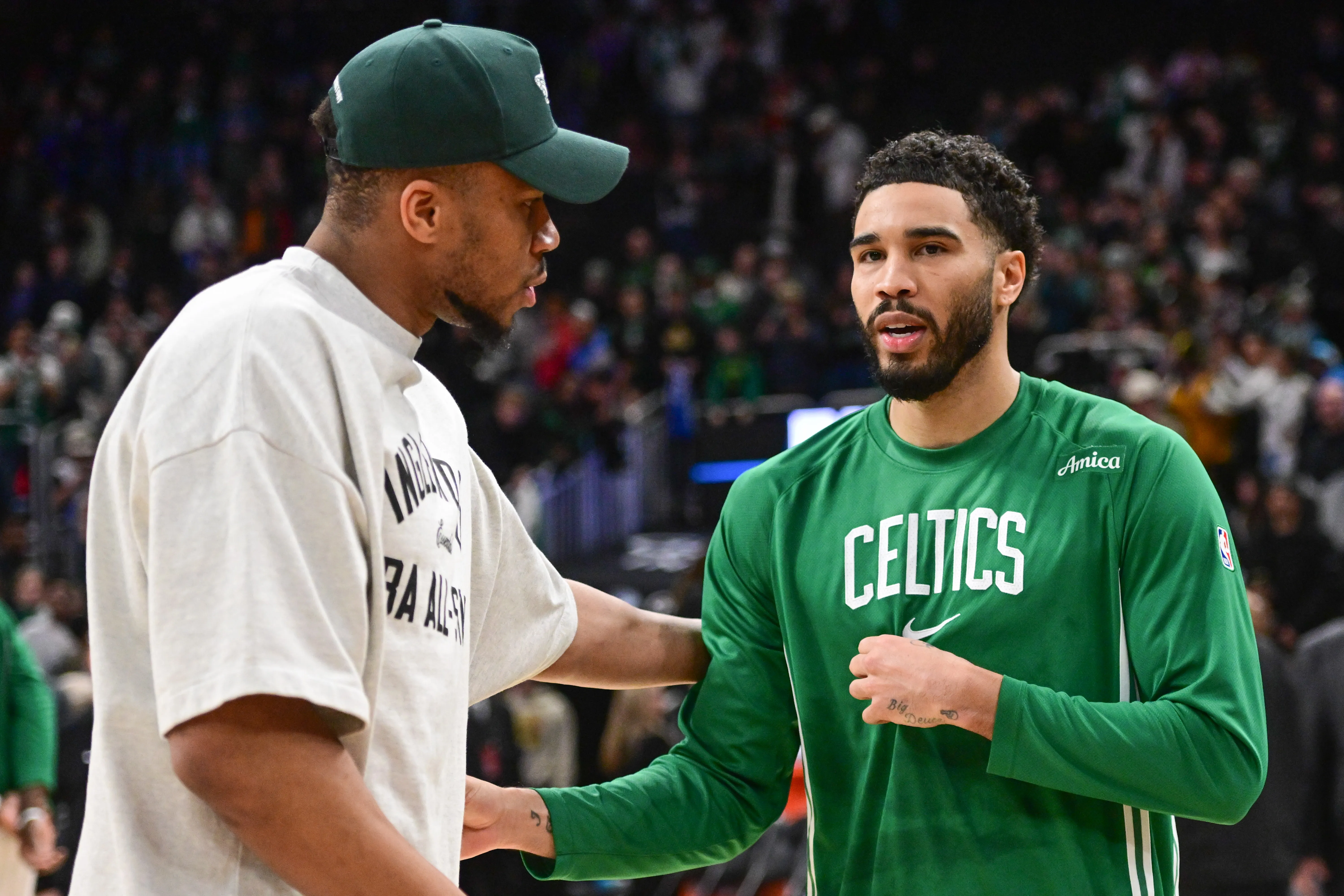 Giannis to Celtics? Boston Could Be Forced to Choose Between Tatum, Brown