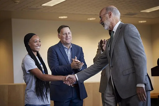 Governor Tom Wolf on Wikicommons