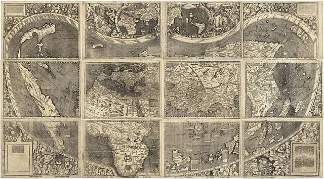 Martin Waldseemüller on Wikimedia Commons 