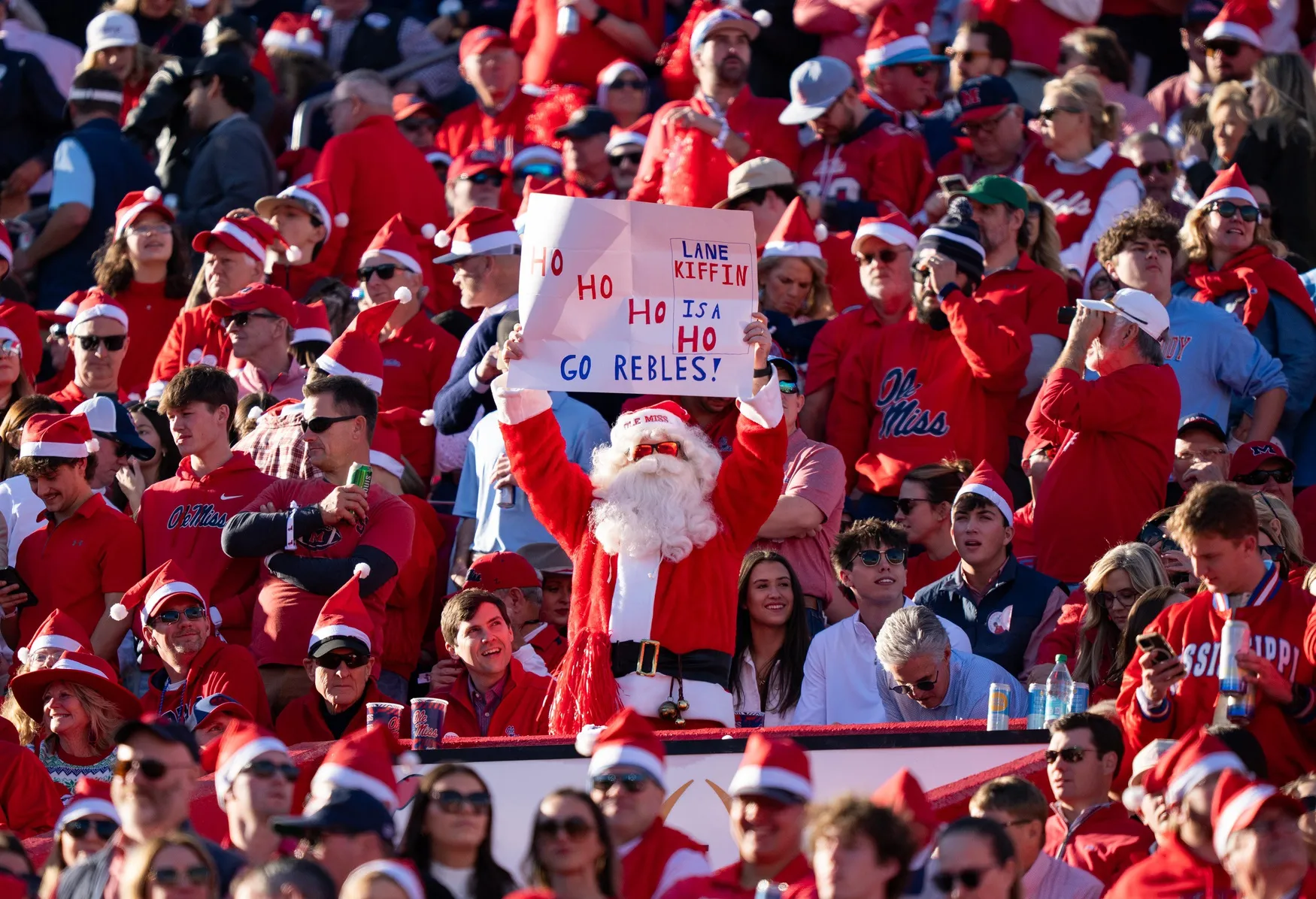 Lane Kiffin at the Center of SEC Holiday Feud