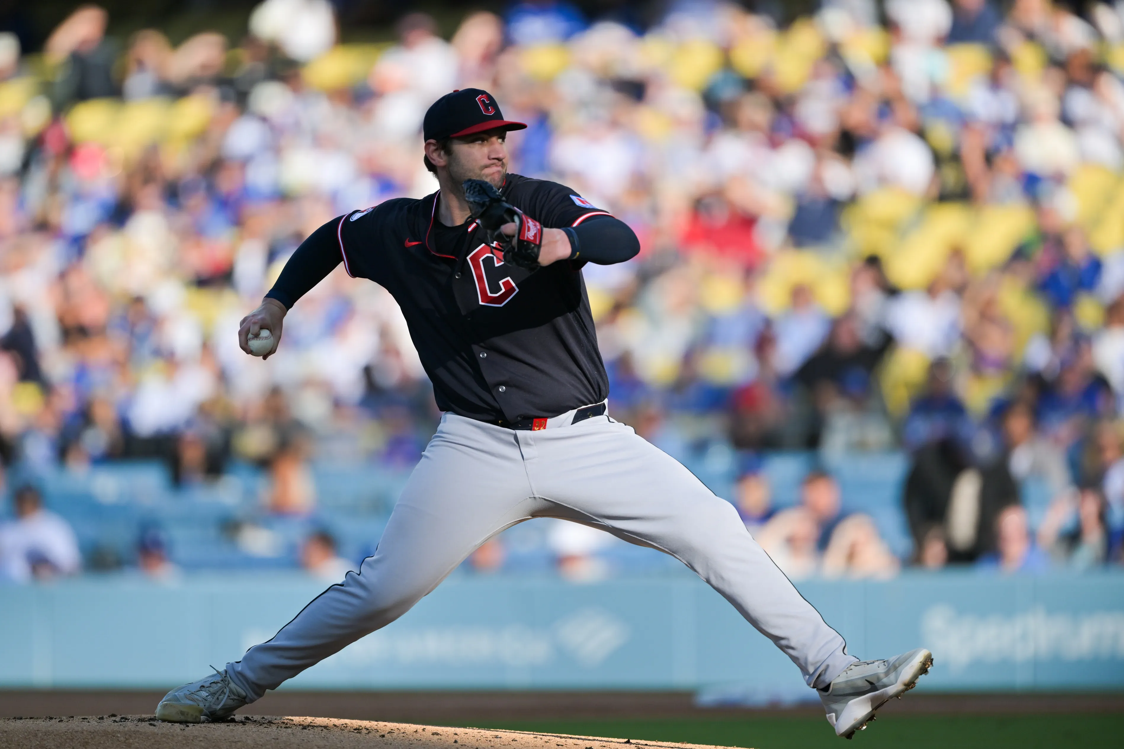 Gavin Williams Dominates Dodgers as Guardians Secure 4-1 Series Win