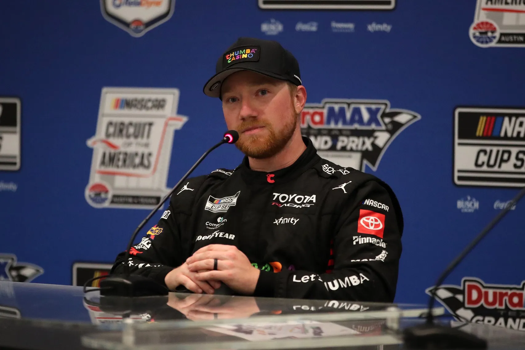 Tyler Reddick Goes Viral After Sharing the Iconic Three-Peat Image With Michael Jordan Tribute