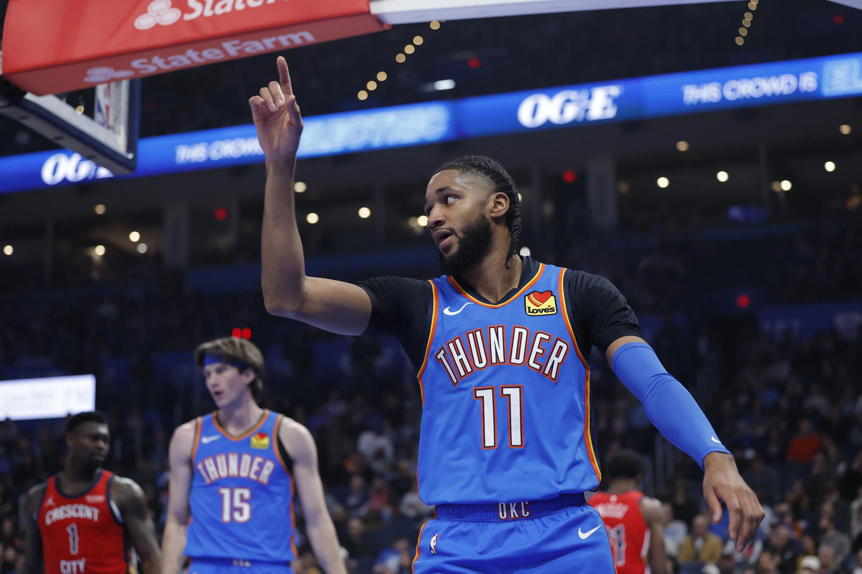 Isaiah Joe’s Poster Dunk Headlines Thunder’s Rout of Magic