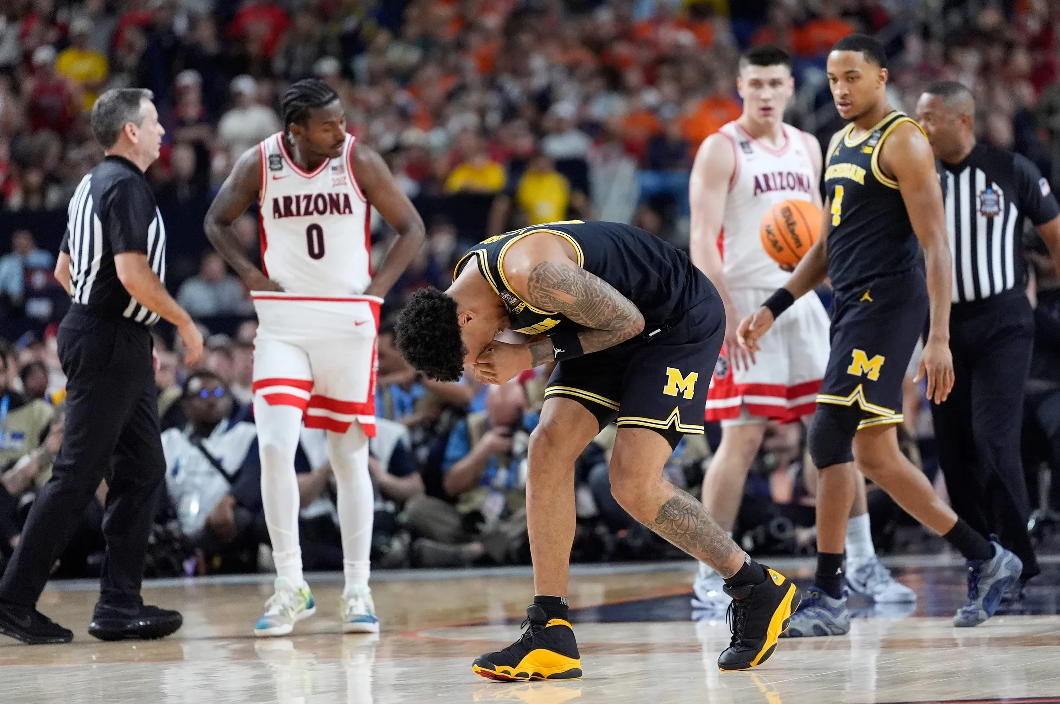 Yaxel Lendeborg Injury Scare Shifts Michigan’s Final Four Battle vs Arizona