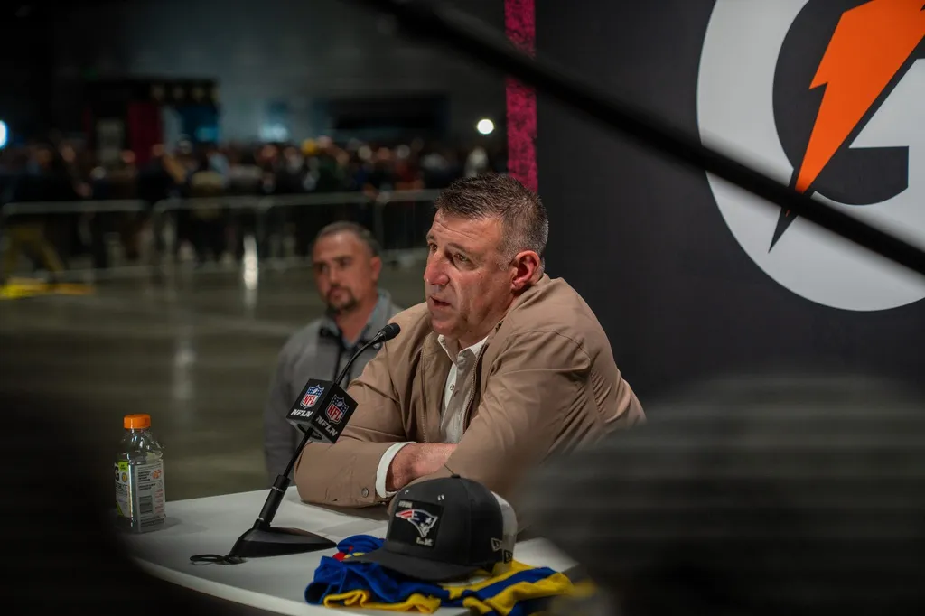 Mike Vrabel Embraces the Challenge Ahead of Super Bowl 60