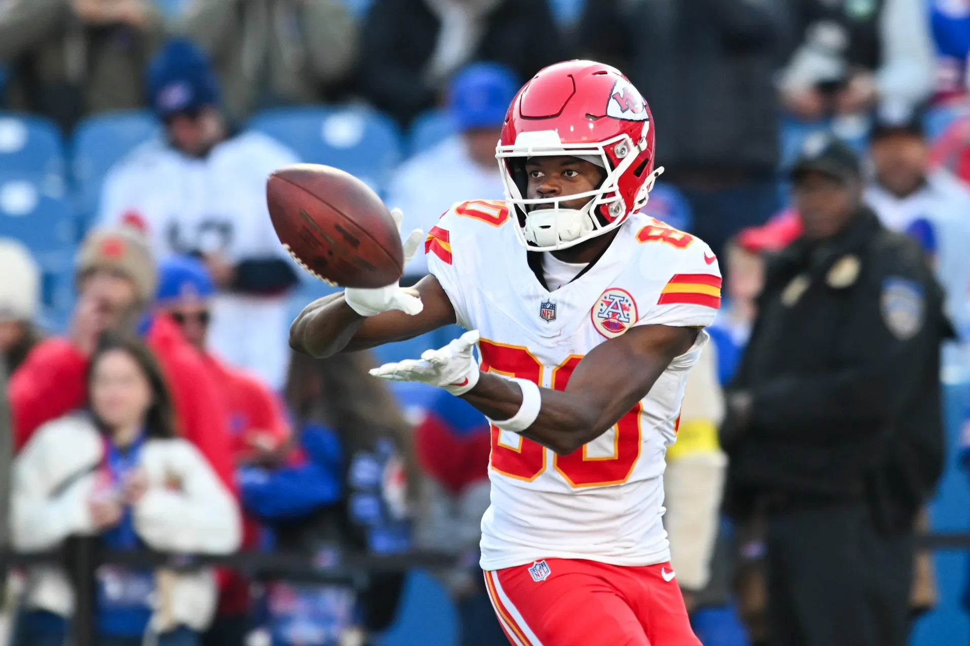 Chiefs Re-Sign Tyquan Thornton, Banking on Receiver’s Speed and Development