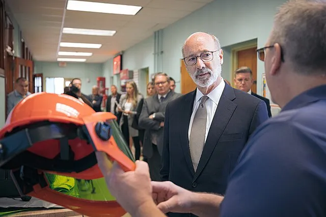 Governor Tom Wolf on Wikimedia Commons