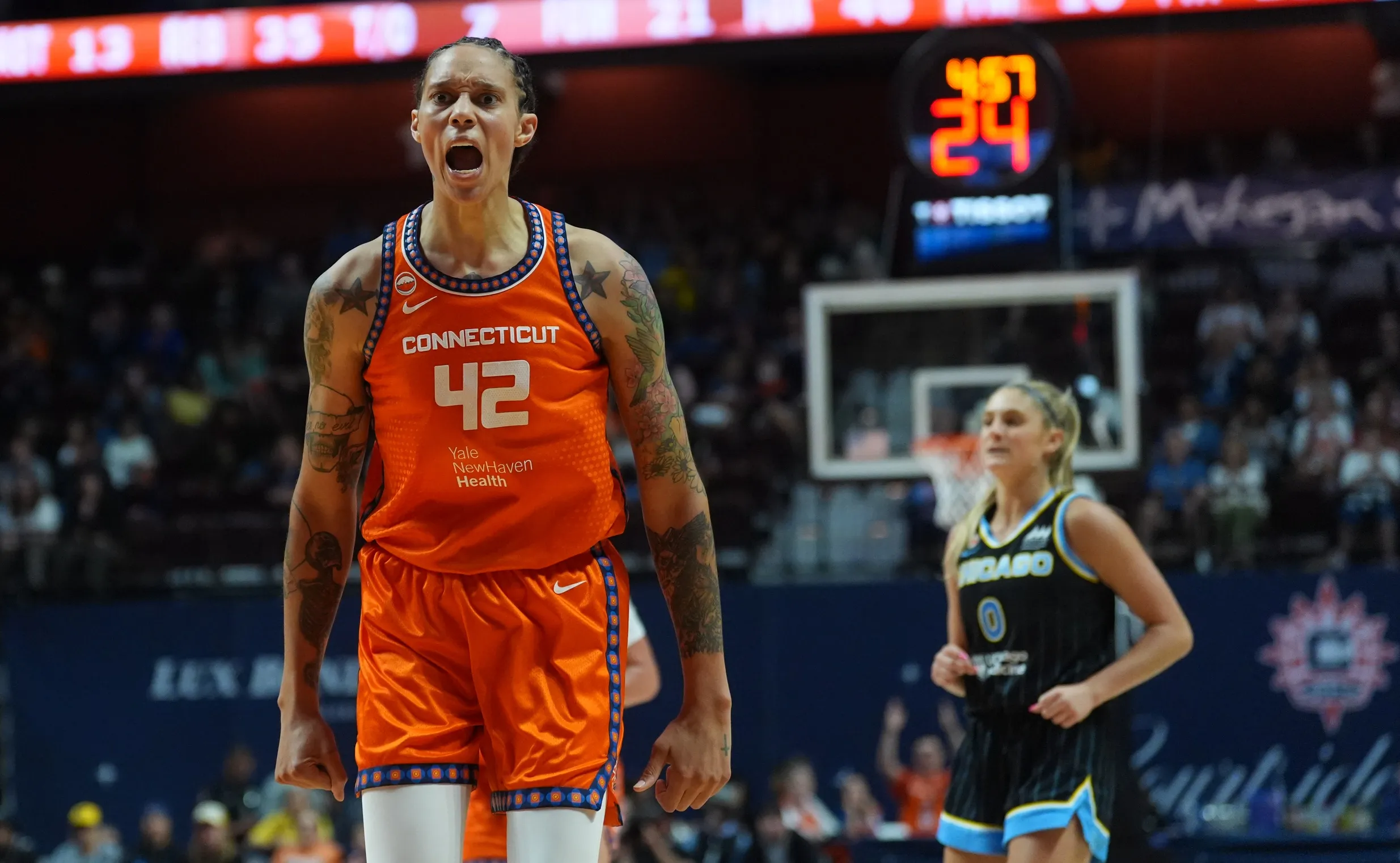 Brittney Griner Makes WNBA History With Emotional Reaction To Blocks Record