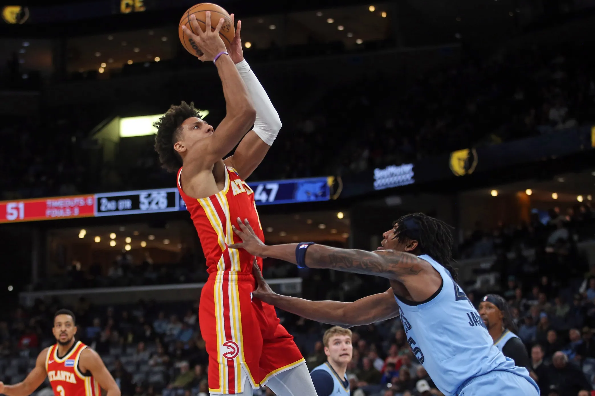 Jalen Johnson’s Breakout Night Lifts Hawks Past Grizzlies in Thriller