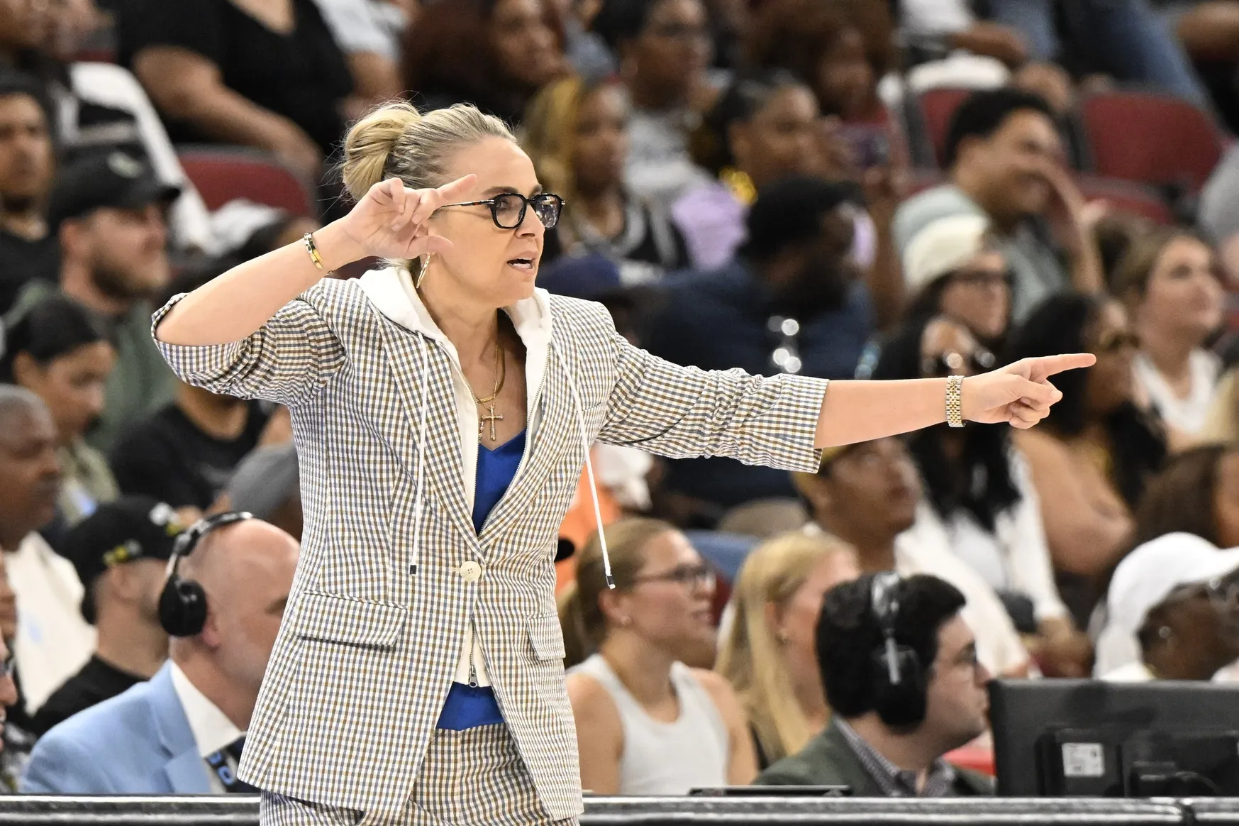 Becky Hammon Praises Liberty Stars Despite Aces' Tough Commissioner's Cup Defeat