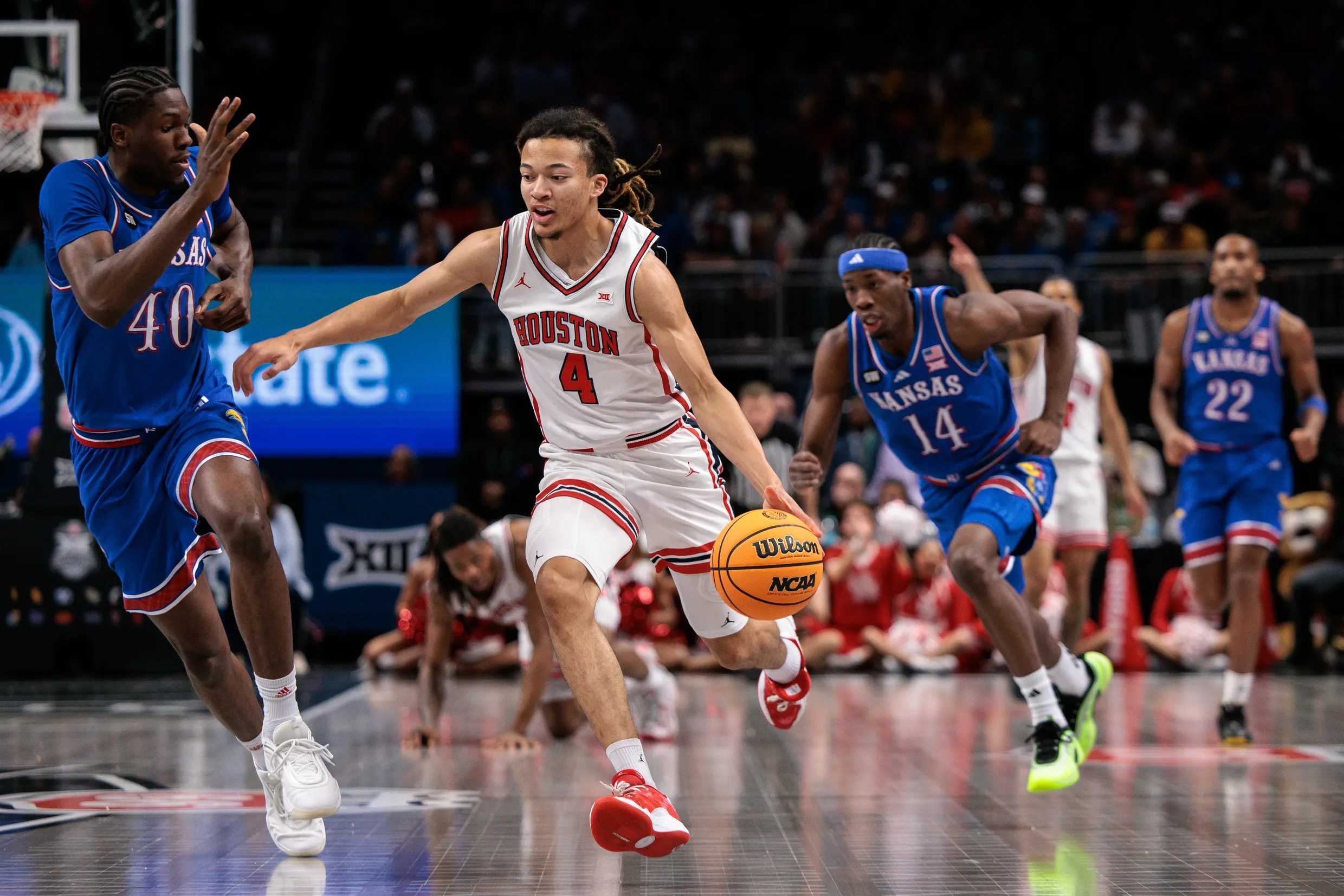 Kingston Flemings Shines as Houston Escapes BYU in Big 12 Tournament Thriller