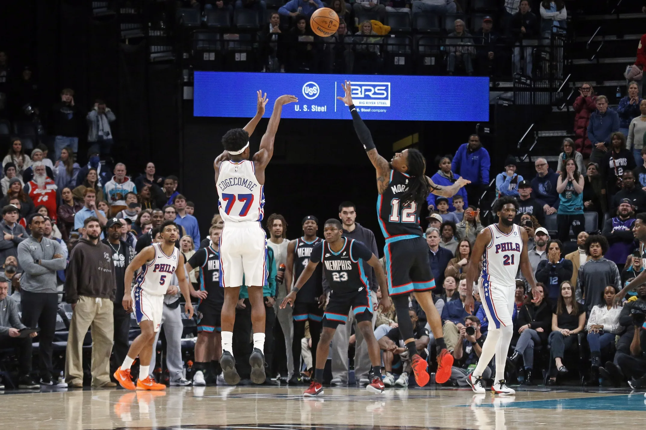 Edgecombe’s Ice-Cold Three Lifts Sixers Past Grizzlies in Overtime Thriller