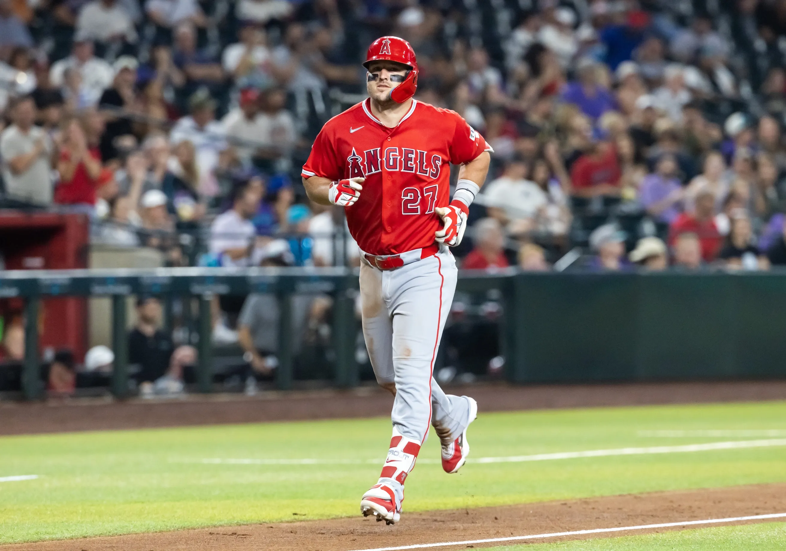 Mike Trout Adds Another Milestone With Historic Chase Field Home Run