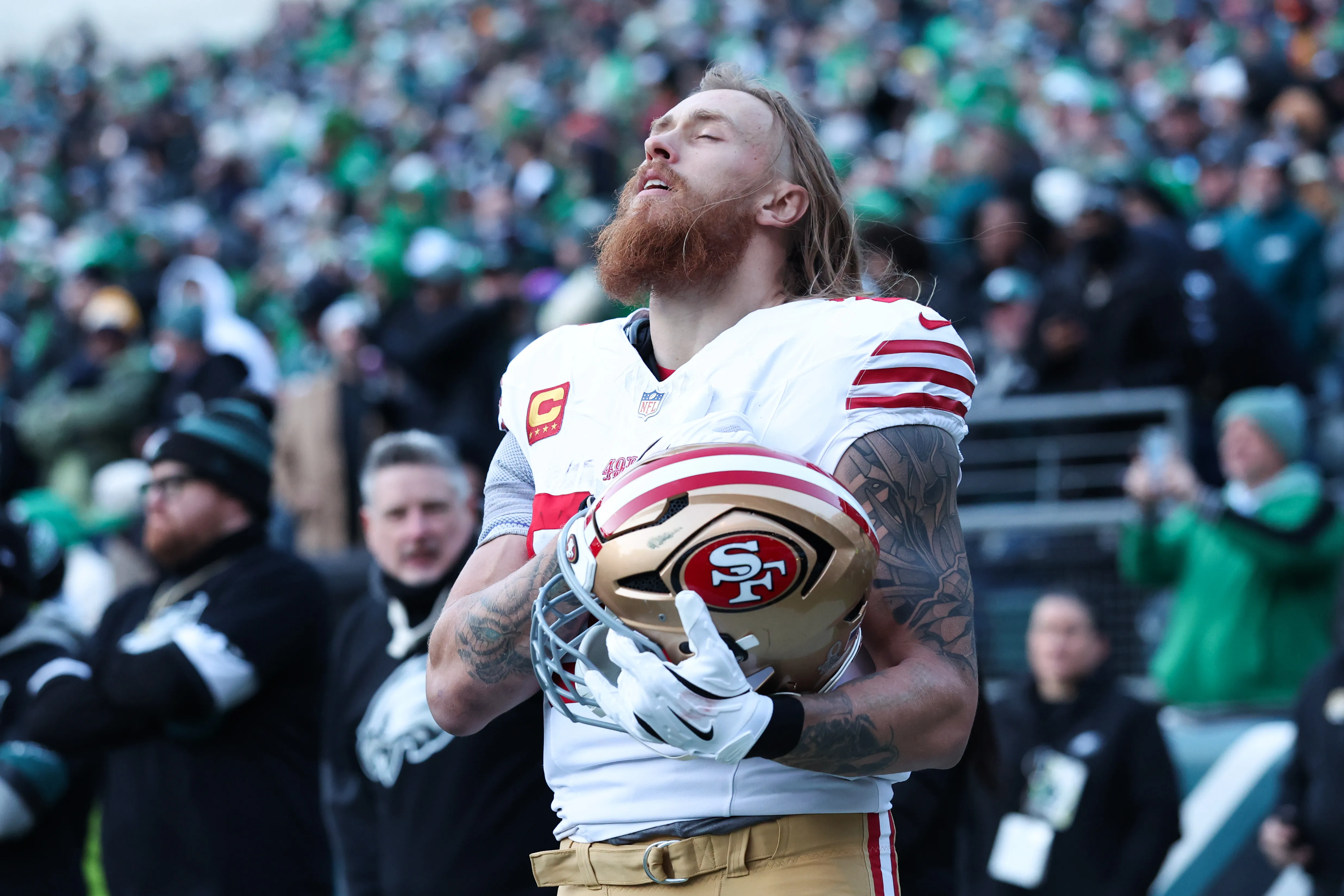 Miracles Have Happened, George Kittle Is Ahead of Schedule on His Achilles But Training Camp Is a Different Question