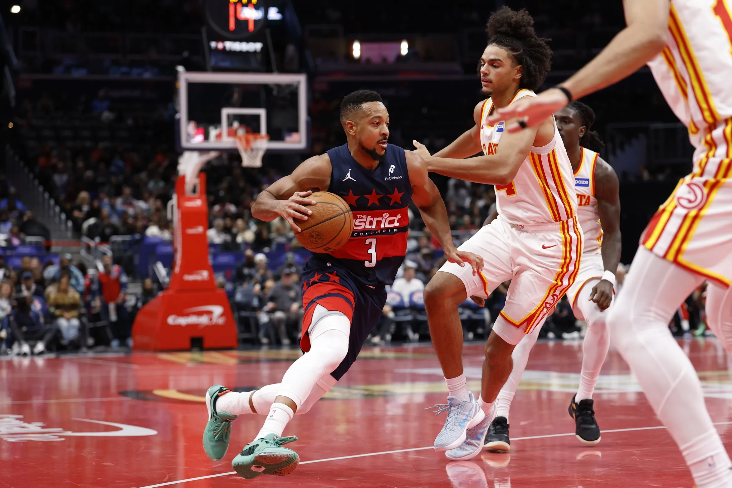 Wizards Snap Skid as Carrington Shows Signs of Growth in Breakthrough Win