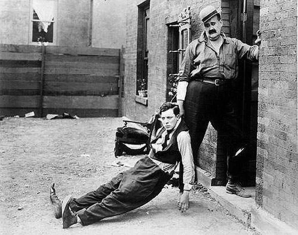 Buster Keaton on Wikicommons