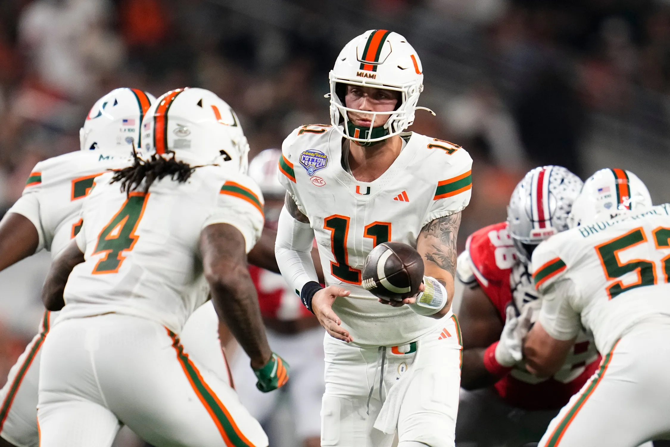 Carson Beck Leads Miami to Historic Cotton Bowl Victory Over Ohio State