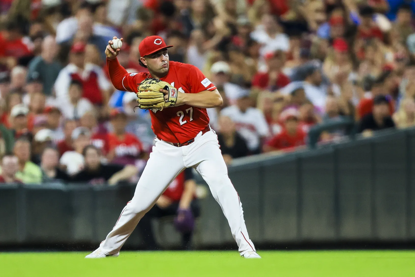 Reds Rookie Sal Stewart Continues Breakout Season With Two-Homer Game vs. Phillies
