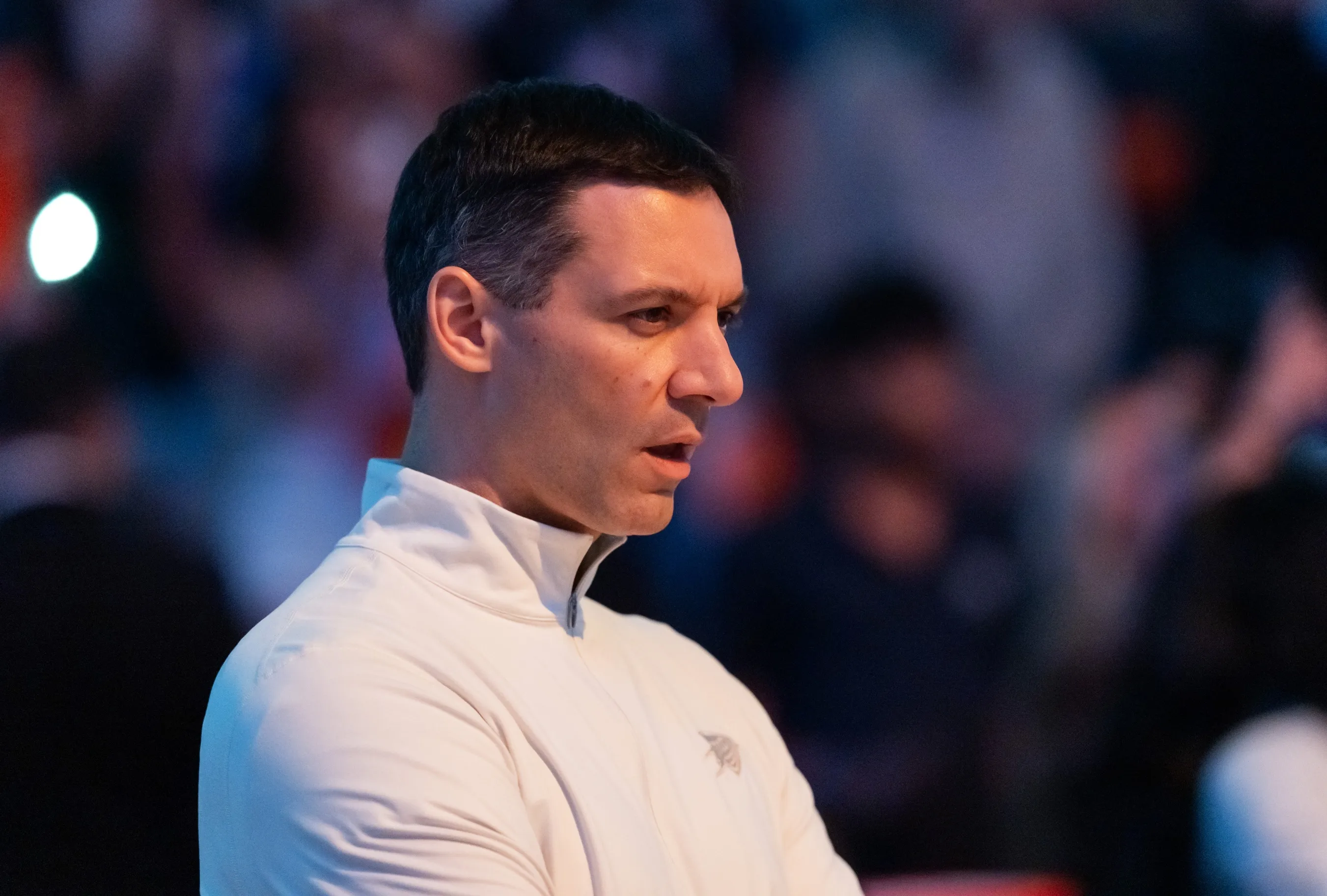 Mark Daigneault Keeps Focus On Thunder After Heated Game 2 Victory