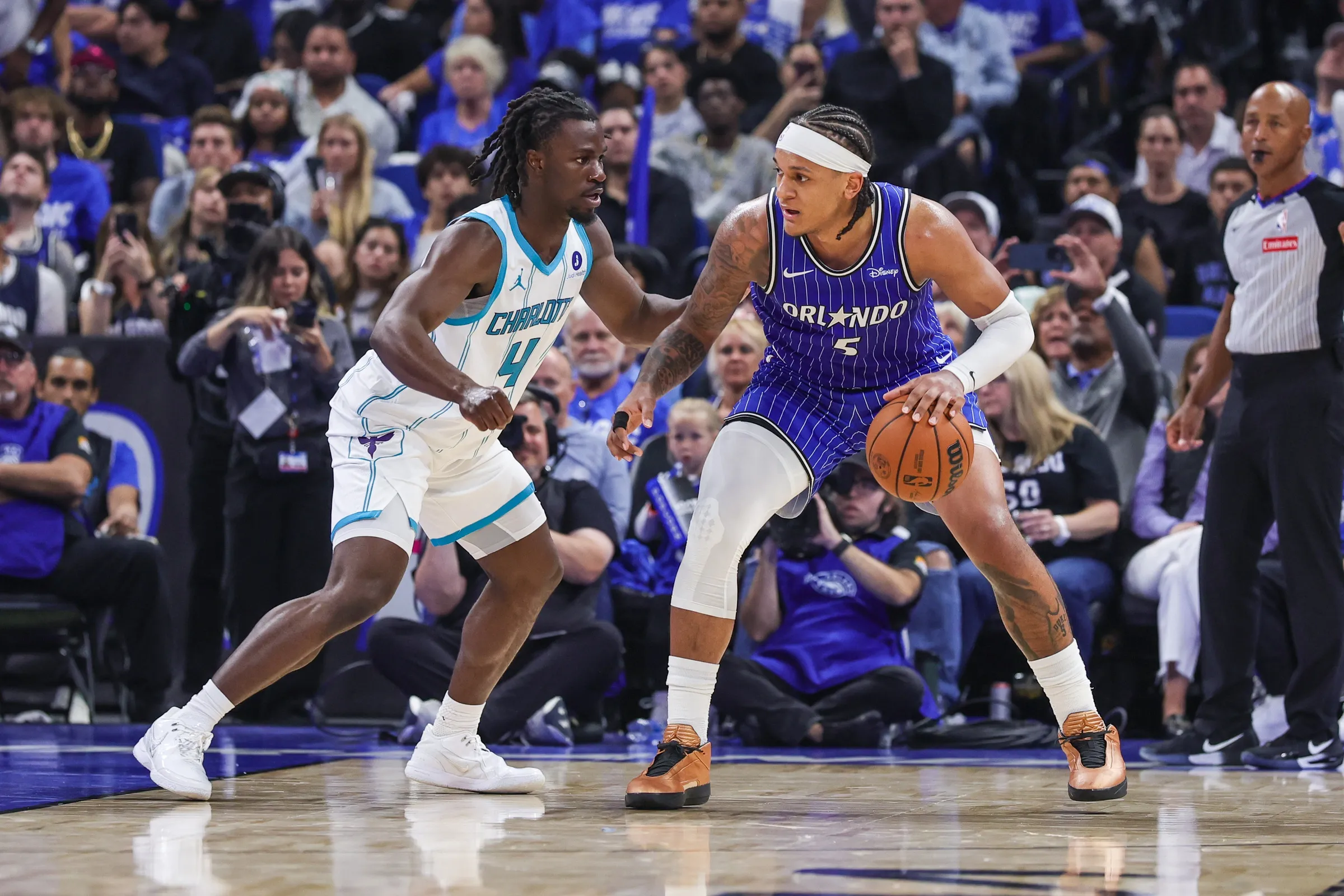Paolo Banchero Highlights Physical Edge in Magic’s Rout of Hornets