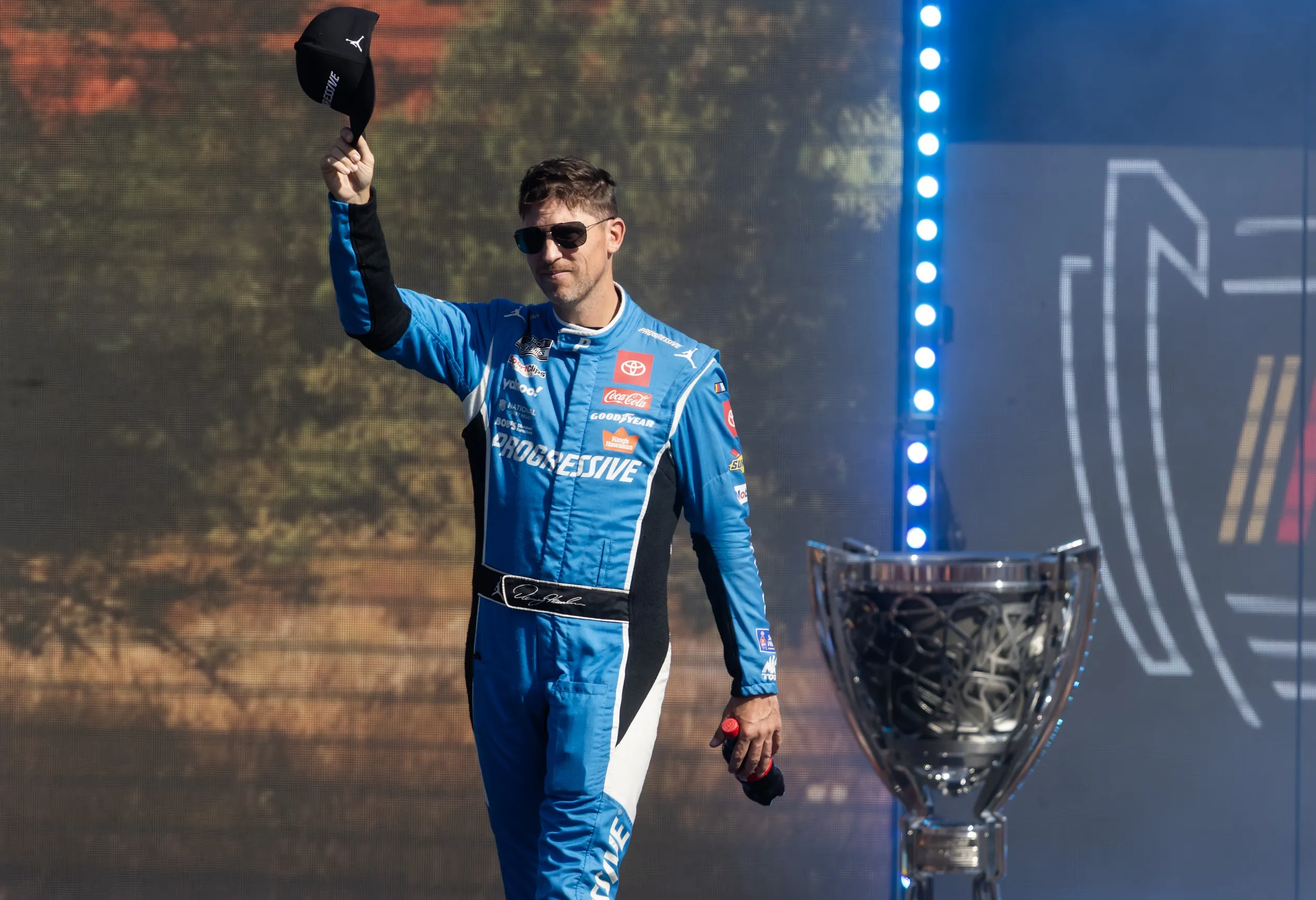 Santa Bubba Wallace Takes Cheeky Swipe on Denny Hamlin on Christmas