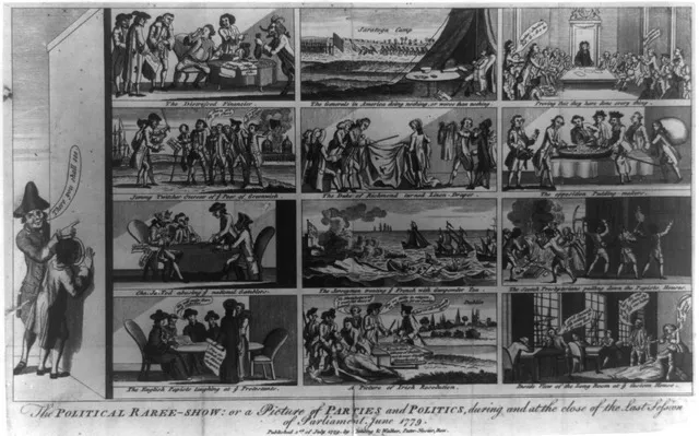 British Cartoon Prints Collection on Wikicommons