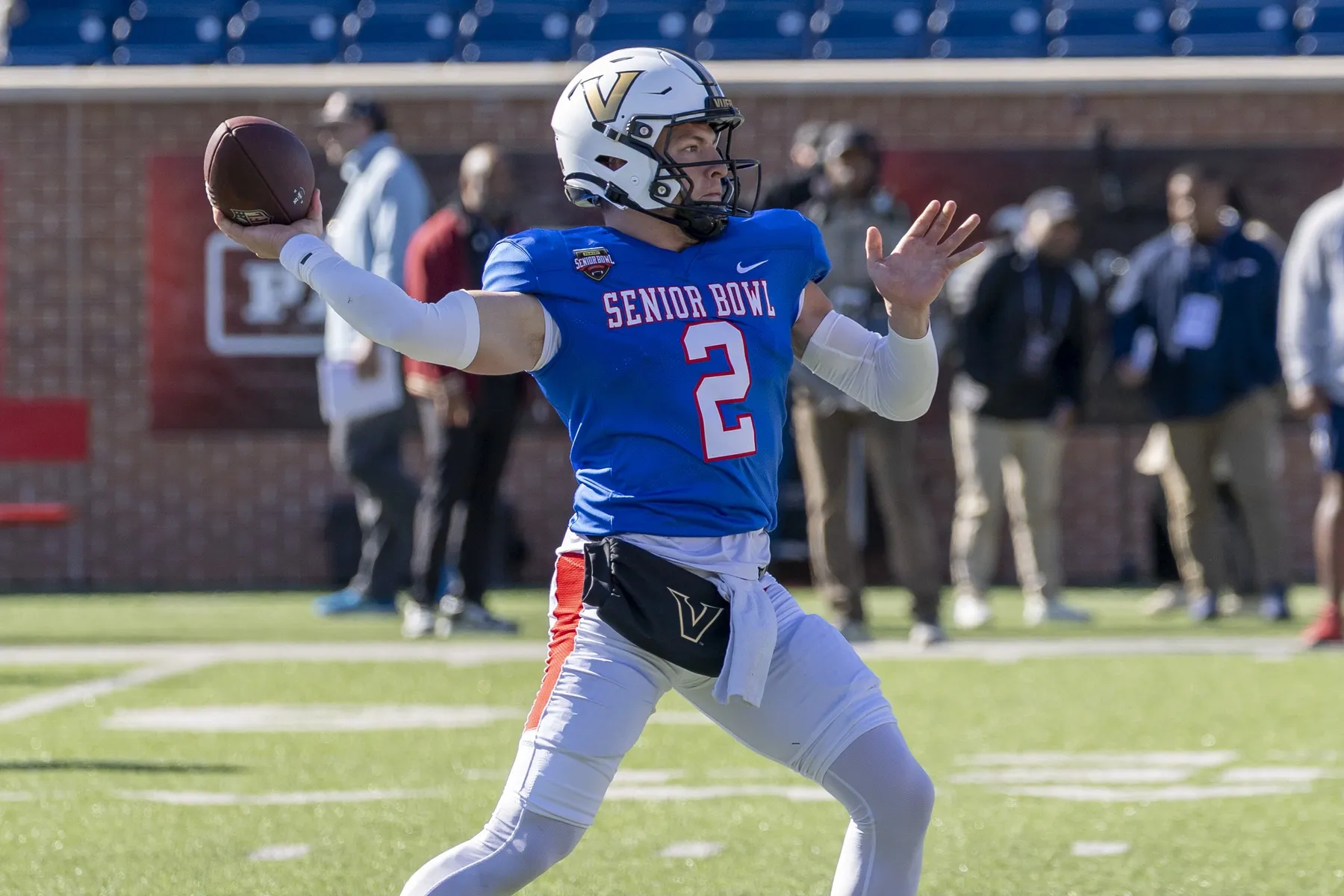 Diego Pavia Brings Confidence and Production to Senior Bowl Spotlight