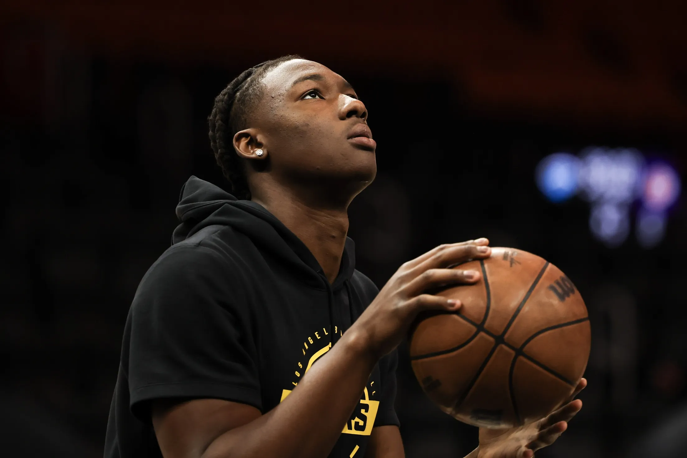 Lakers' Adou Thiero Focuses on Future After Los Angeles Overhauls Playoff Roster