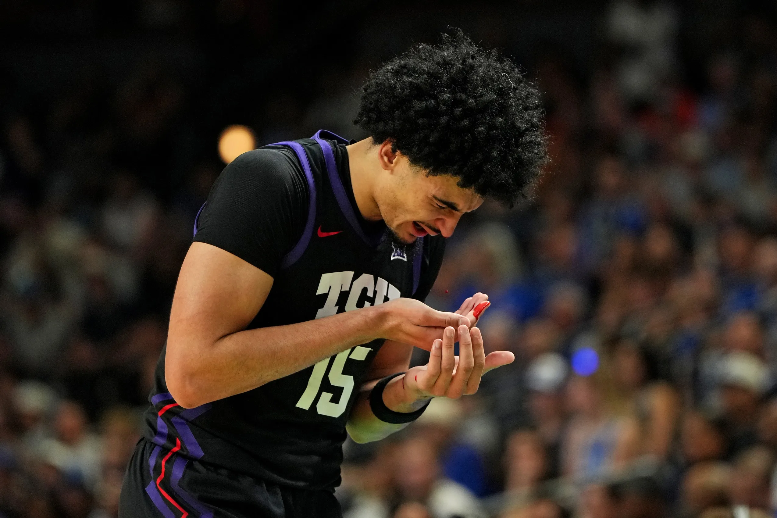 TCU Forward David Punch Enters Transfer Portal After Breakout Sophomore Season