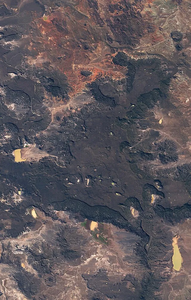 NASA Earth Observatory images by Lauren Dauphin, using Landsat data from the U.S. Geological Survey. Story by Kathryn Hansen on wikimedia